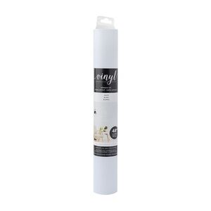 White Vinyl Adhesive Roll